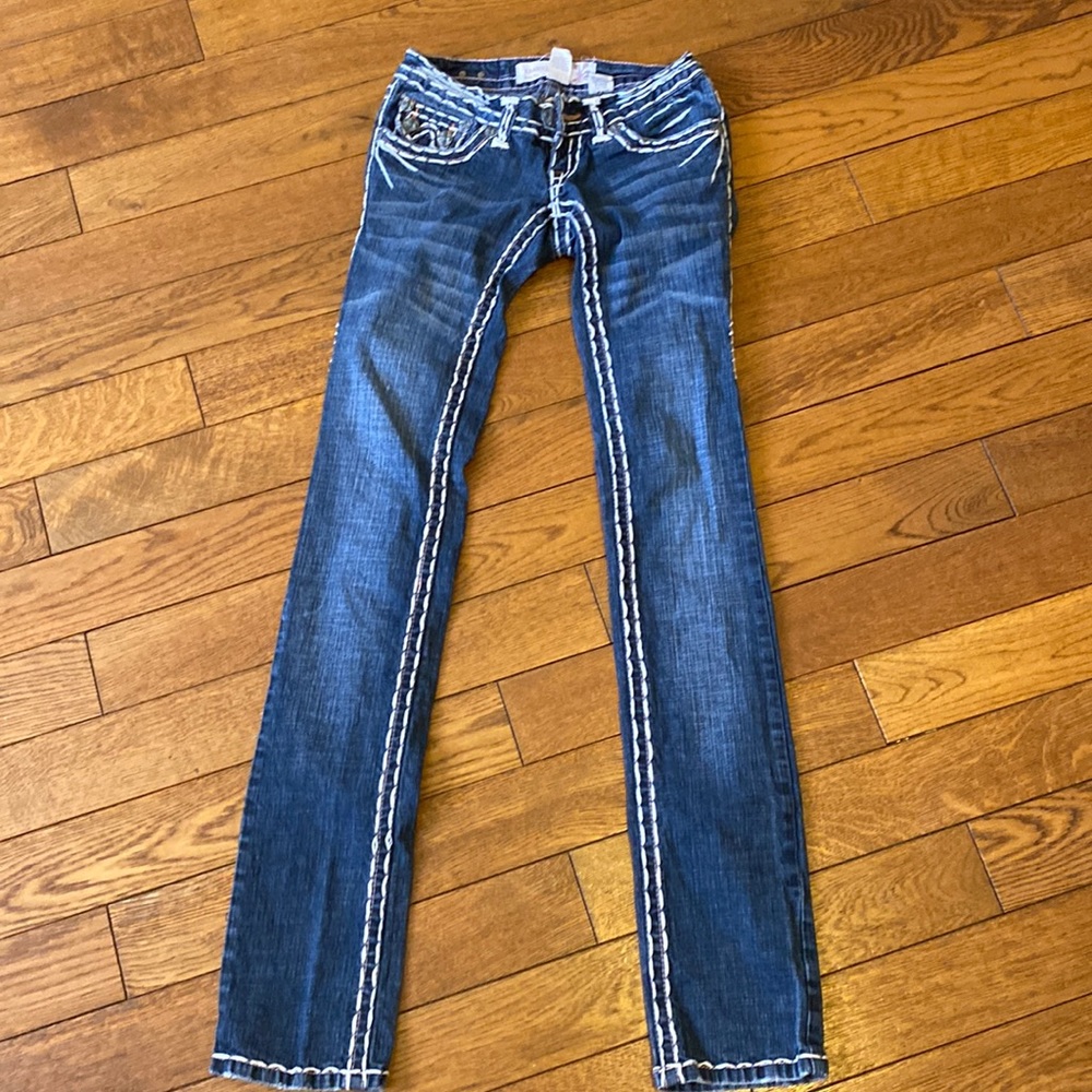 Straight/skinny jeans